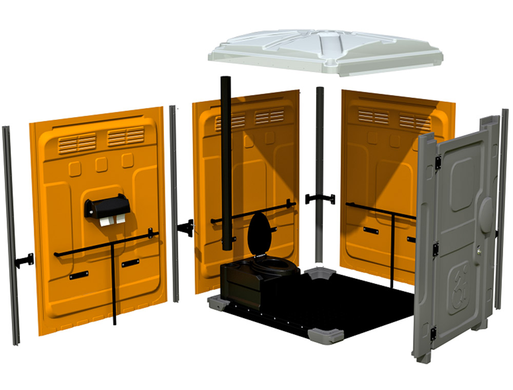 AXS Wheelchair Accessible Portable Restroom – ARMAL
