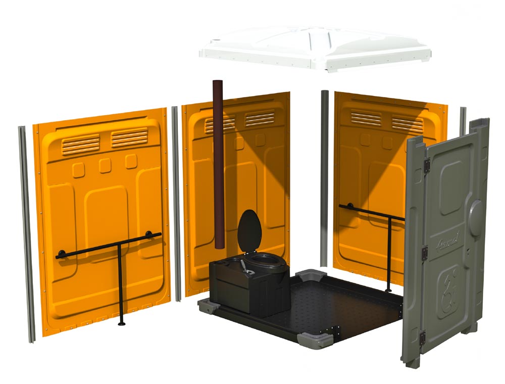 AXS Wheelchair Accessible Portable Restroom – ARMAL