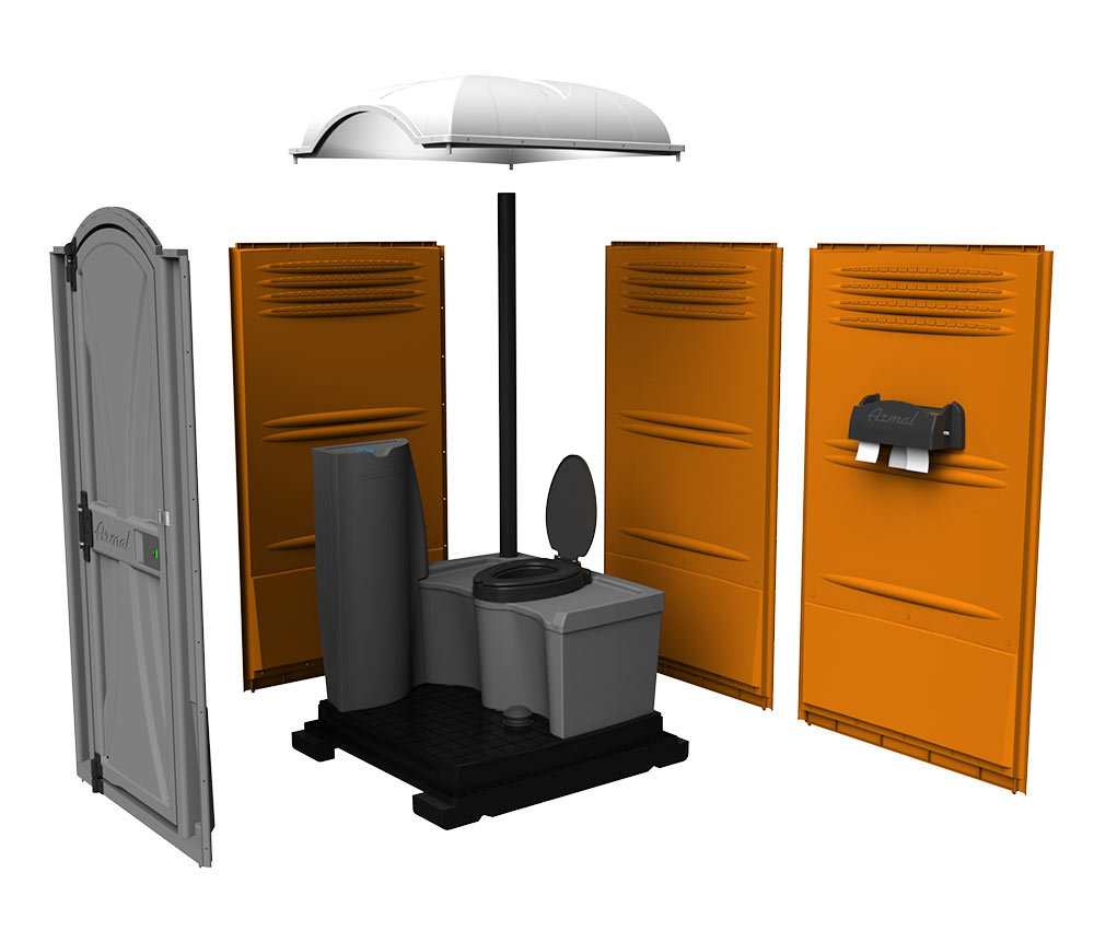 WAVE Portable Restroom with Freshwater Flush – ARMAL
