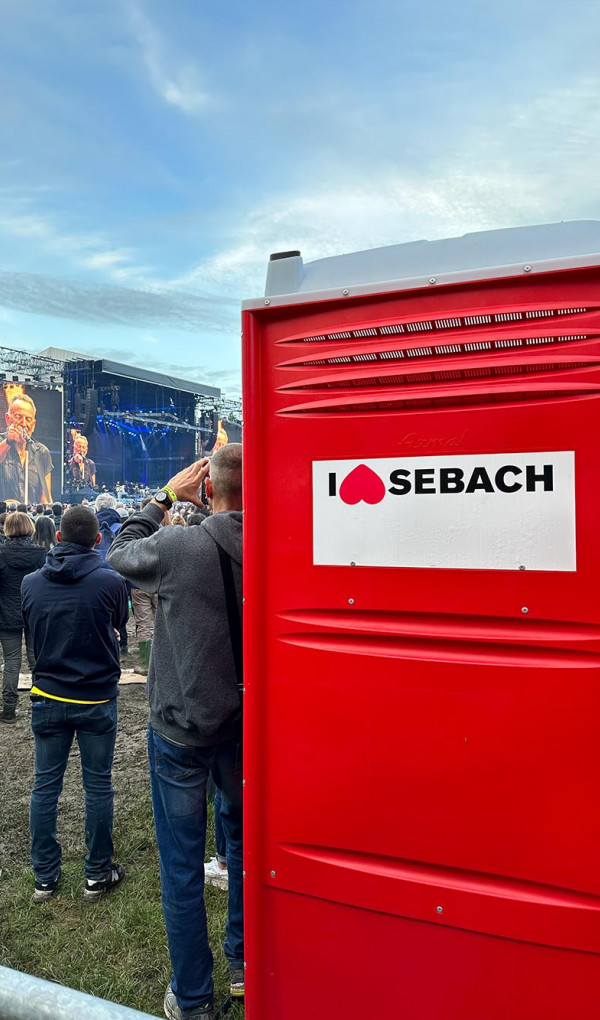 Bruce Springsteen al Parco Urbano G. Bassani